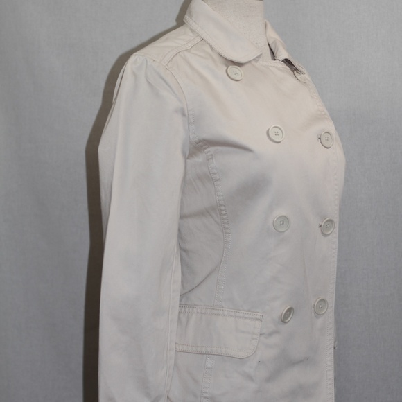 Gap Cotton Trench Coat Jacket - Picture 7 of 16